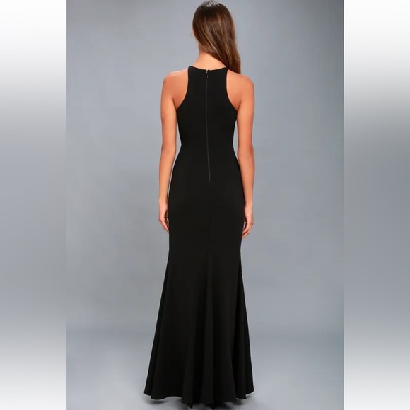 Lulu’s Romanticism Black Maxi Dress - Picture 4 of 6